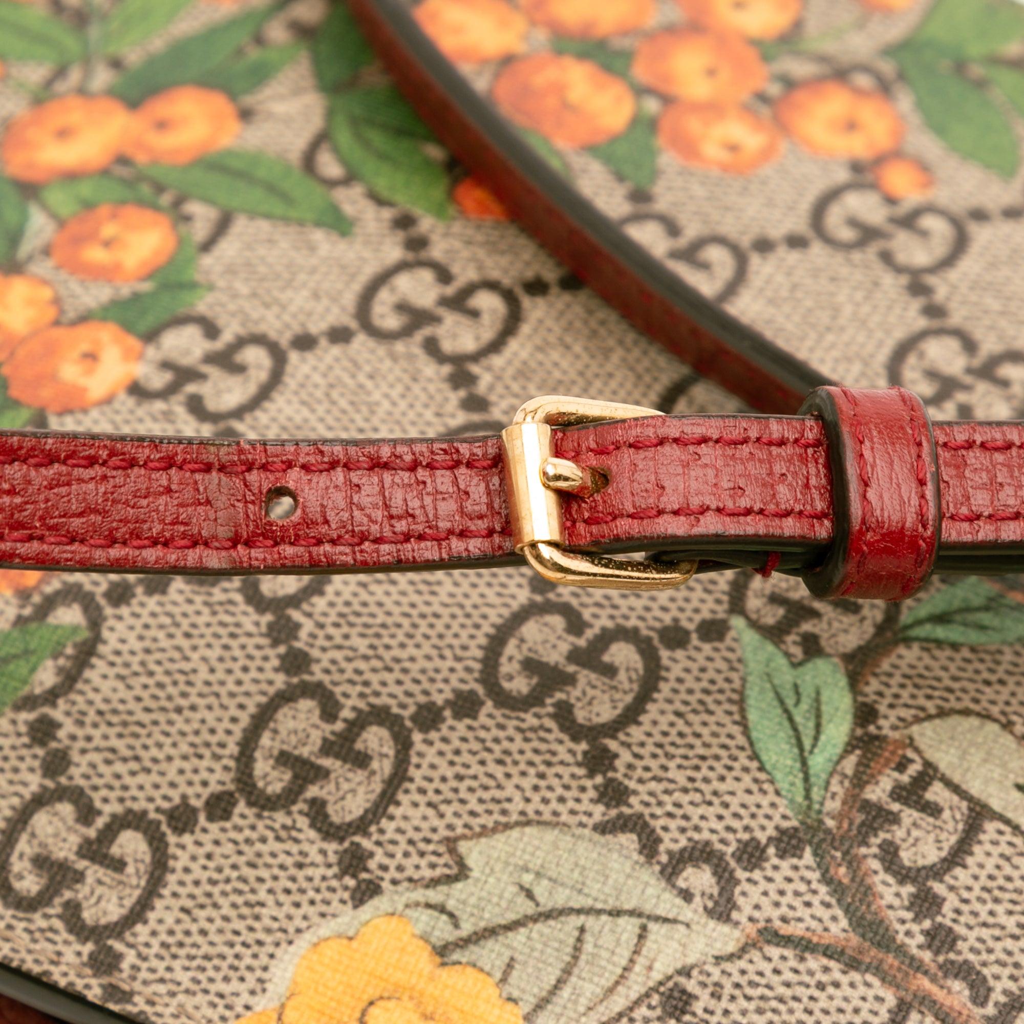 GG Supreme Bengal Double Zip Pochette