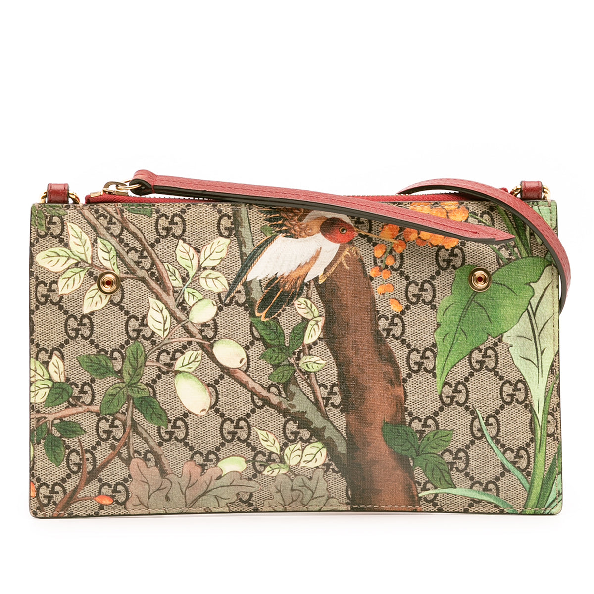 GG Supreme Bengal Double Zip Pochette
