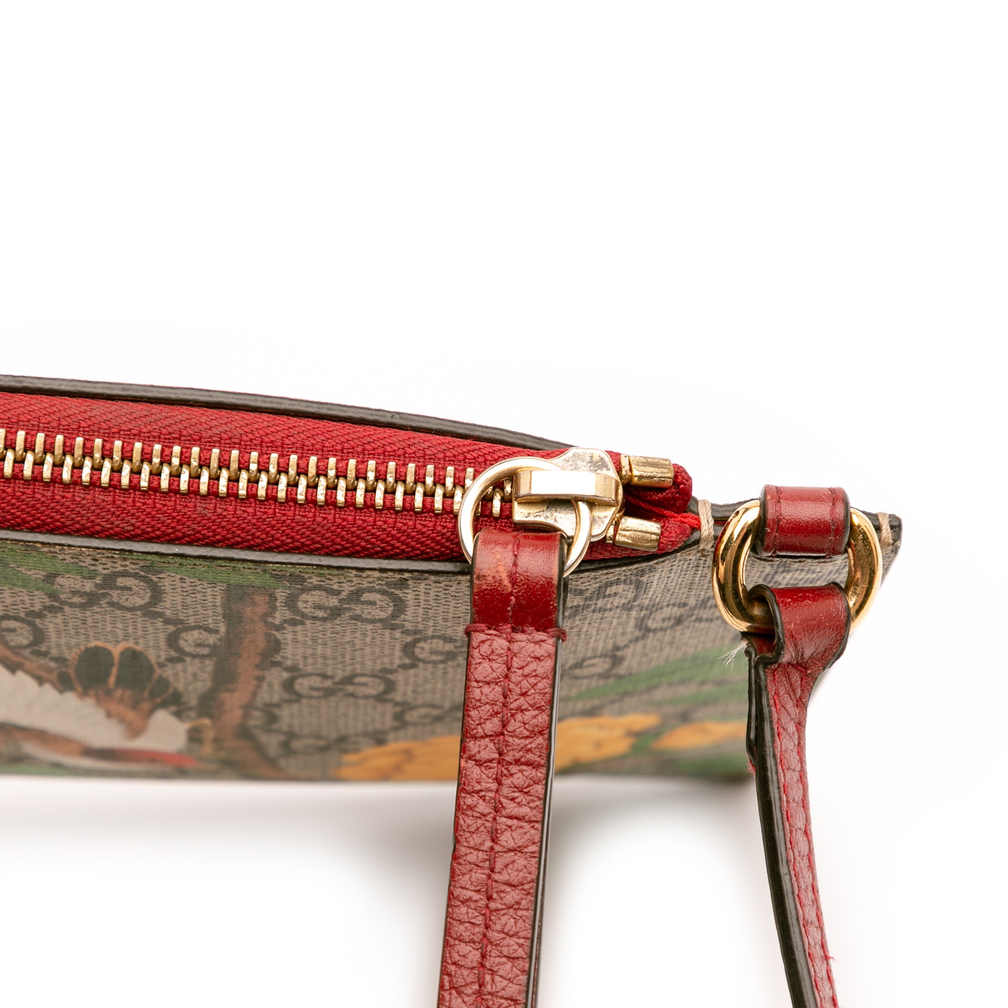 GG Supreme Bengal Double Zip Pochette