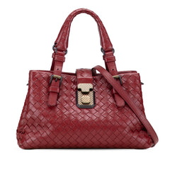 Mini Nappa Intrecciato Roma Satchel