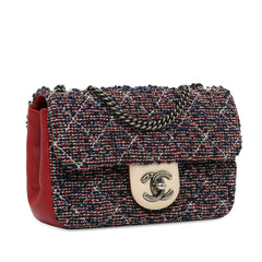CC Quilted Tweed Single Flap