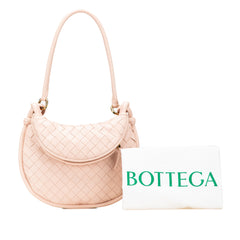 Small Nappa Intrecciato Gemelli Hobo