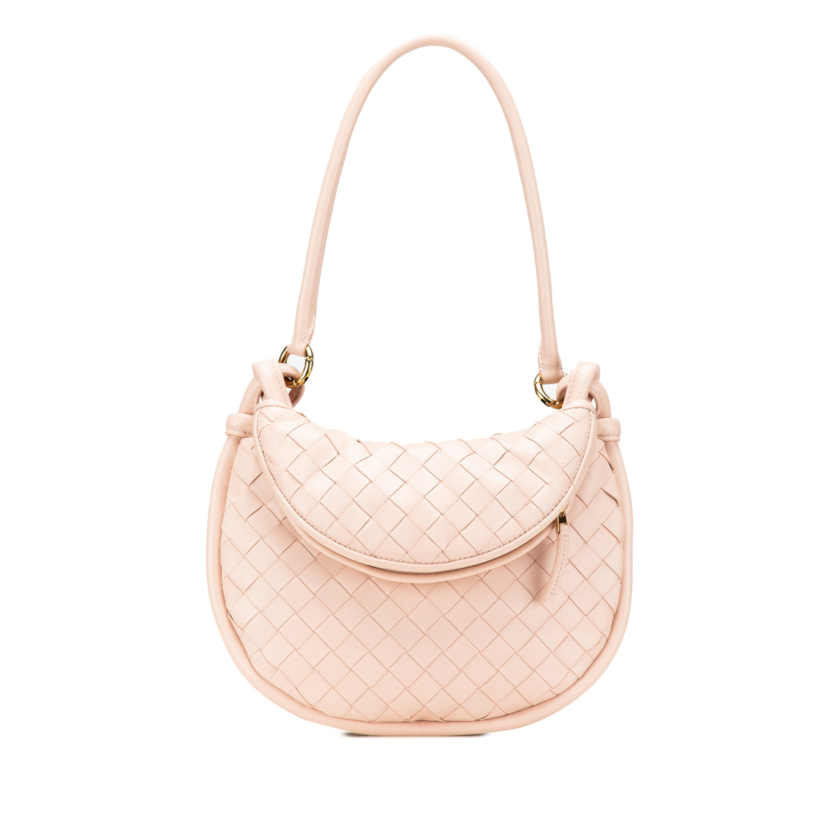 Small Nappa Intrecciato Gemelli Hobo
