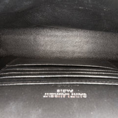 Croc Embossed Leather Monogram Kate Belt Bag