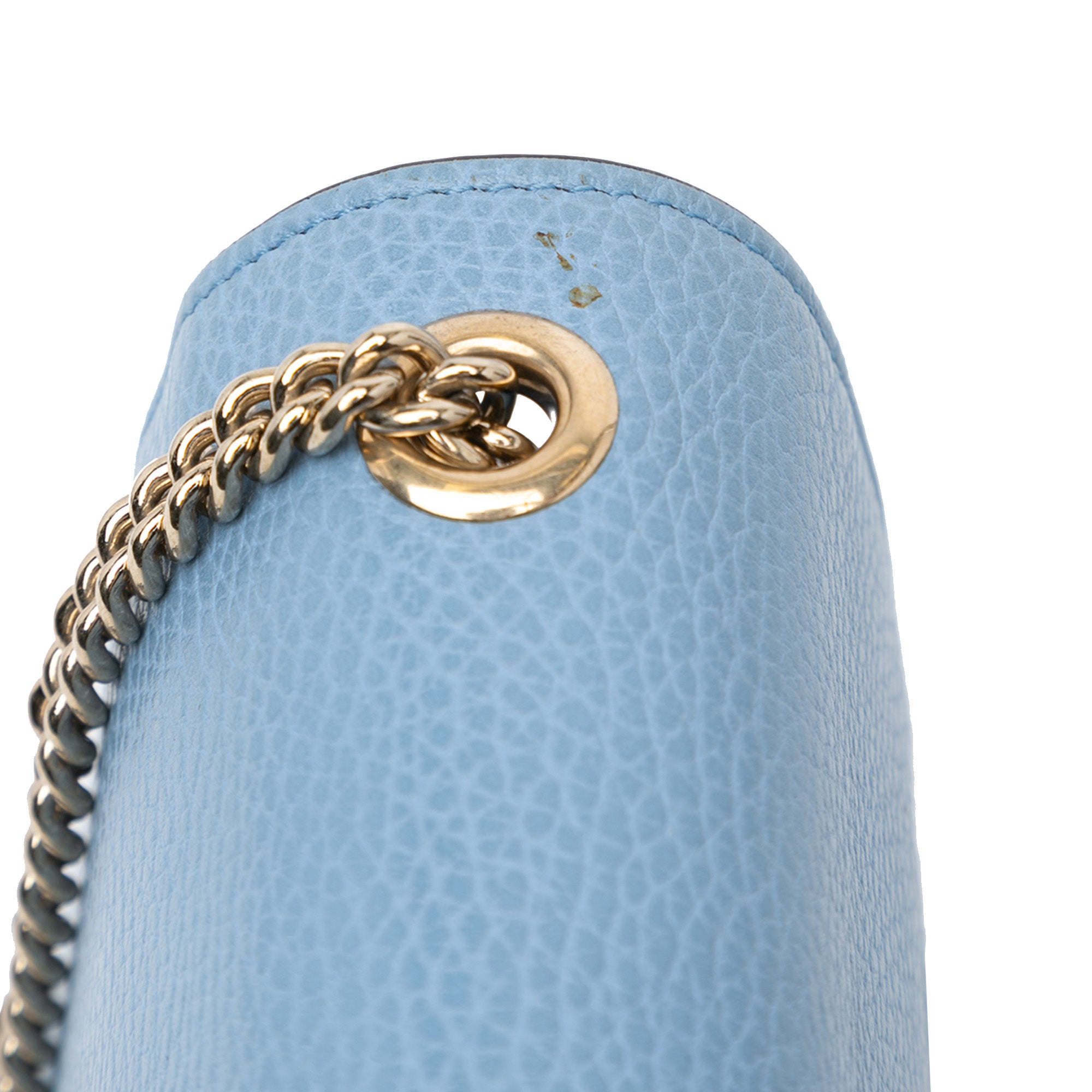 Small Dollar Calfskin Interlocking G Crossbody