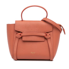 Pico Grained Calfskin Belt Bag