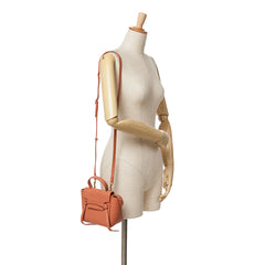 Pico Grained Calfskin Belt Bag