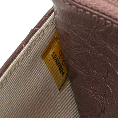 Reissue 2.55 Quilted Metallic Aged Calfskin Wallet on Chain