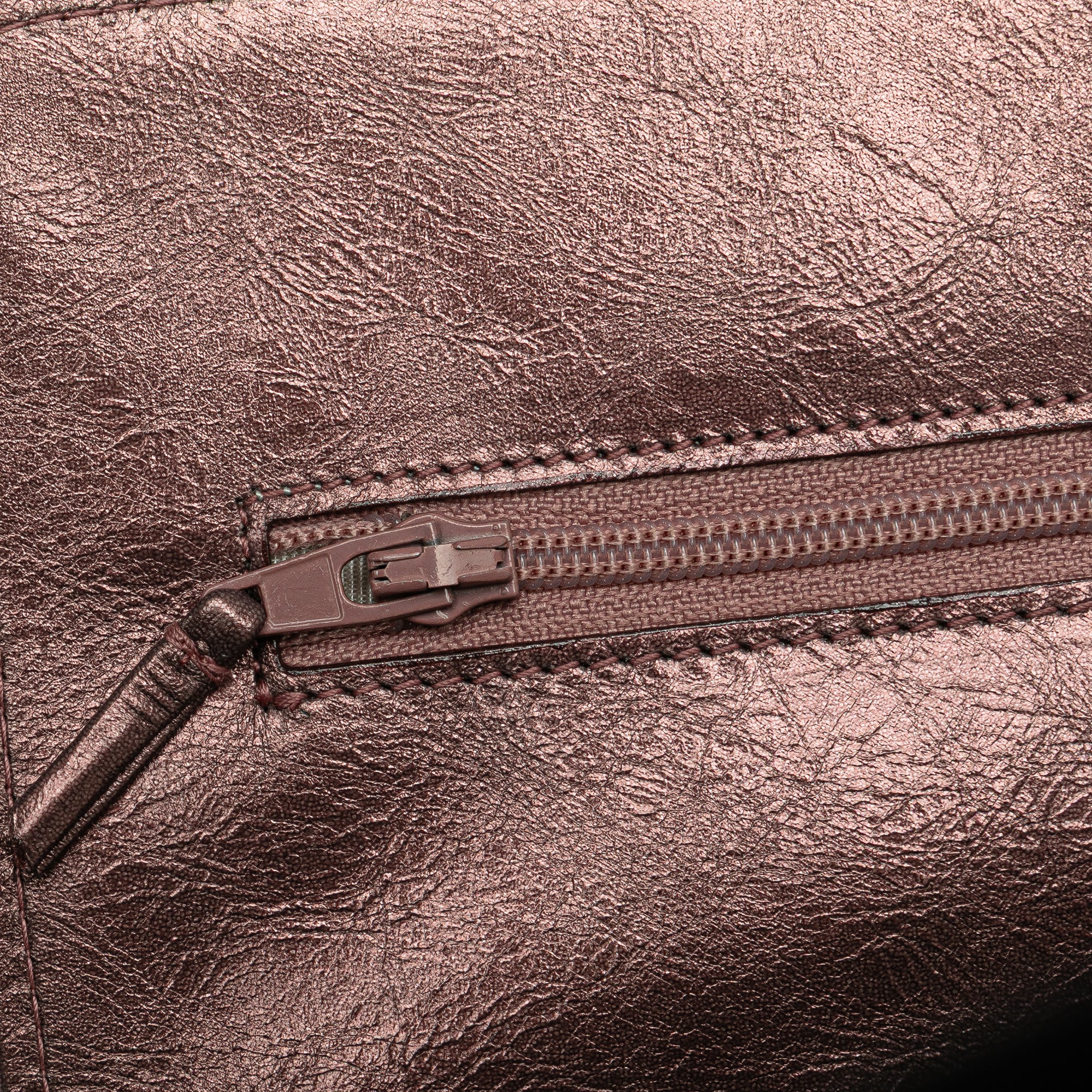 Reissue 2.55 Quilted Metallic Aged Calfskin Wallet on Chain