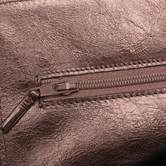Reissue 2.55 Quilted Metallic Aged Calfskin Wallet on Chain