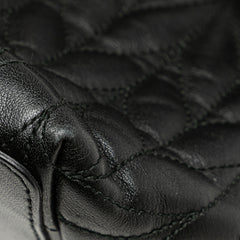 Quilted Leather Tote