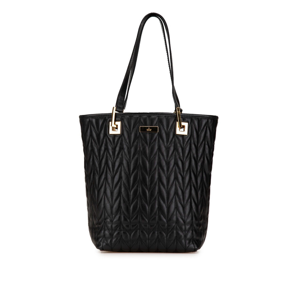 Quilted Leather Tote