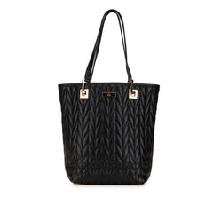 Quilted Leather Tote