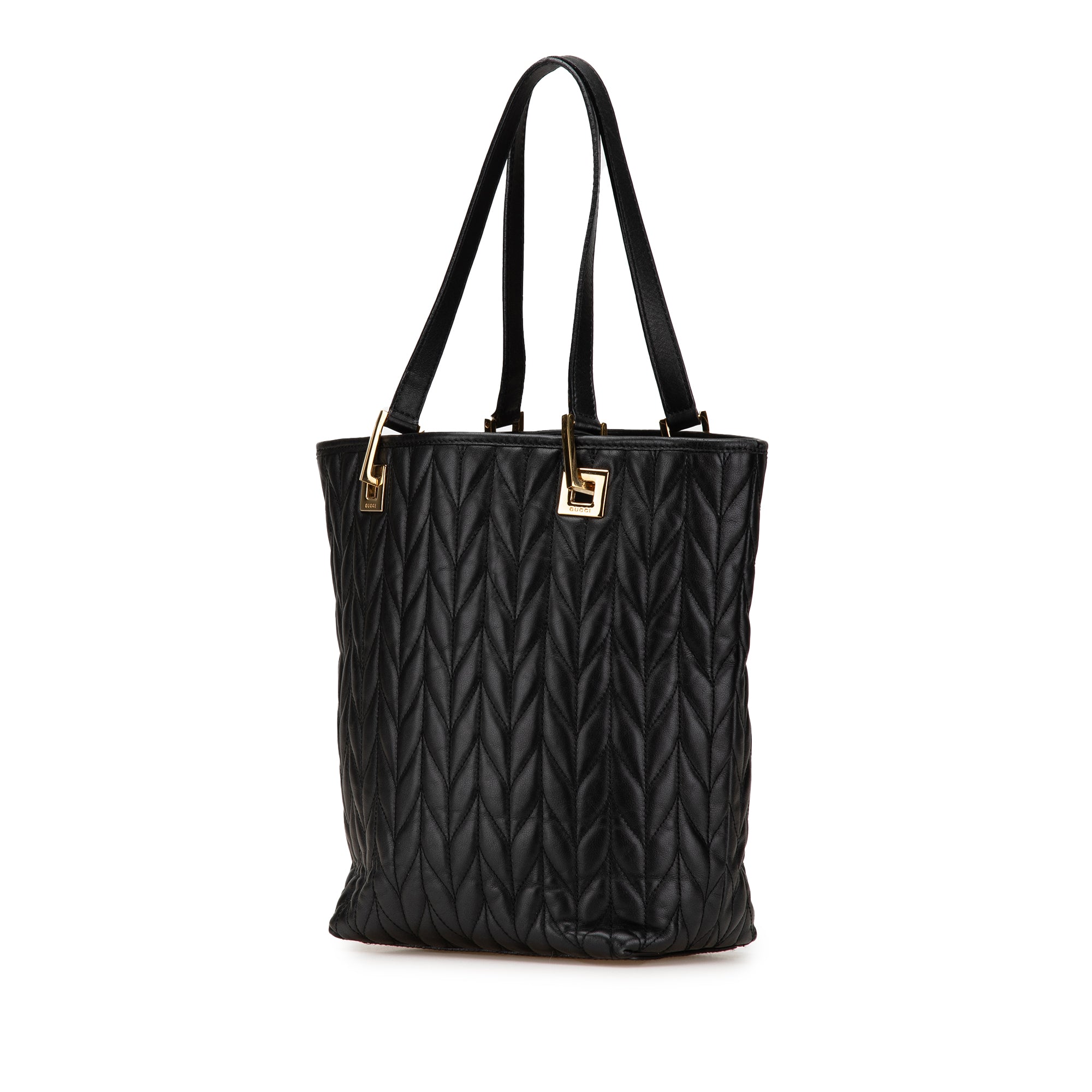 Quilted Leather Tote