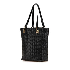 Quilted Leather Tote