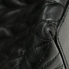Quilted Leather Tote