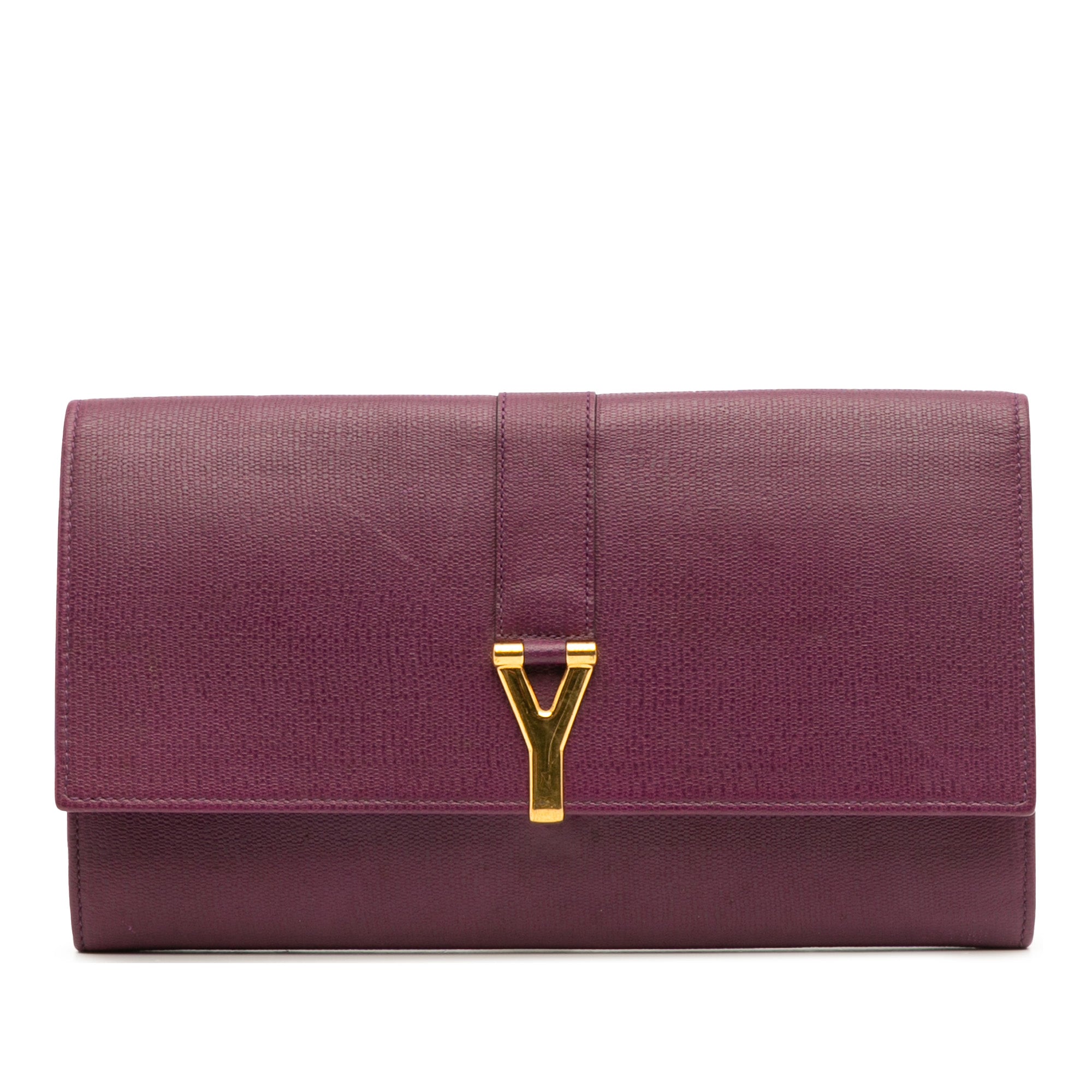 Leather Chyc Ligne Travel Wallet