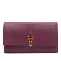 Leather Chyc Ligne Travel Wallet