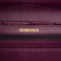 Leather Chyc Ligne Travel Wallet