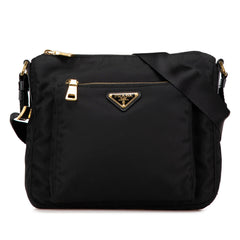 Tessuto Zip Top Crossbody