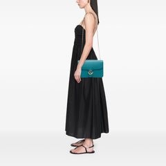 Medium Dollar Calfskin Interlocking G Crossbody