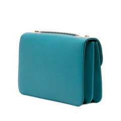 Medium Dollar Calfskin Interlocking G Crossbody