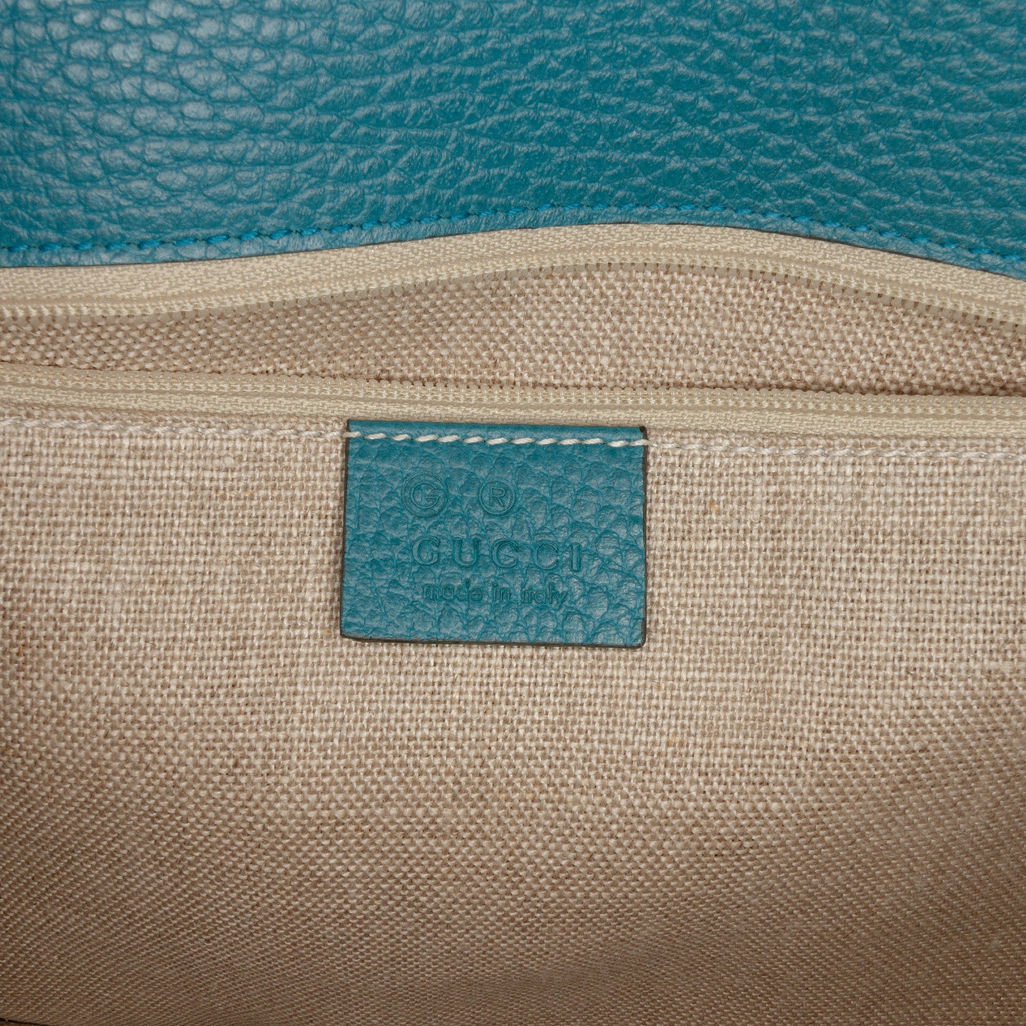 Medium Dollar Calfskin Interlocking G Crossbody