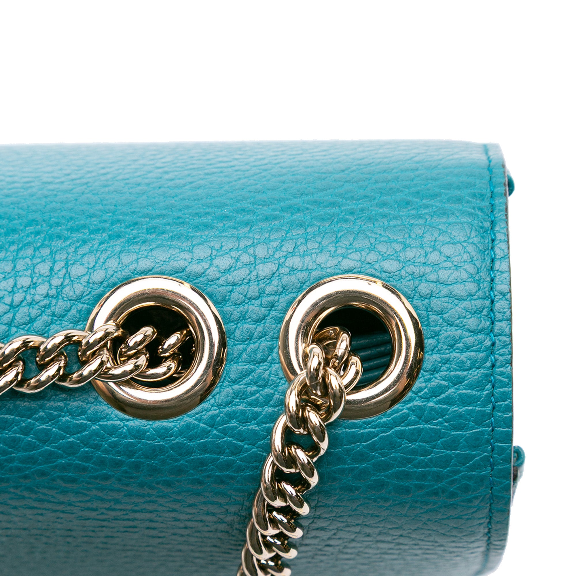 Medium Dollar Calfskin Interlocking G Crossbody