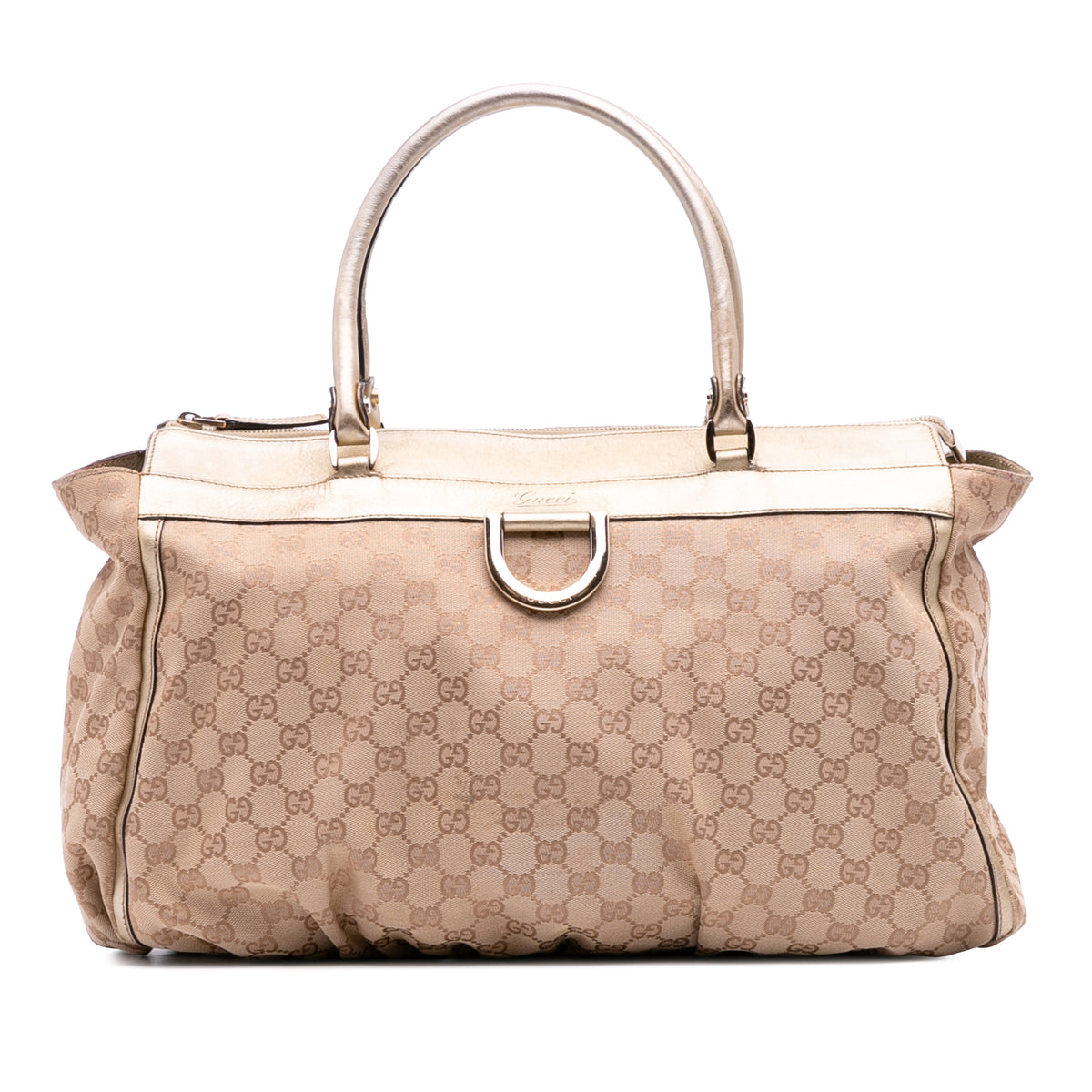 Large GG Canvas Abbey D Ring Tote