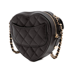 Mini Lambskin CC in Love Heart Crossbody