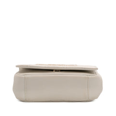Quilted Lambskin Studded Beauty Begins Flap