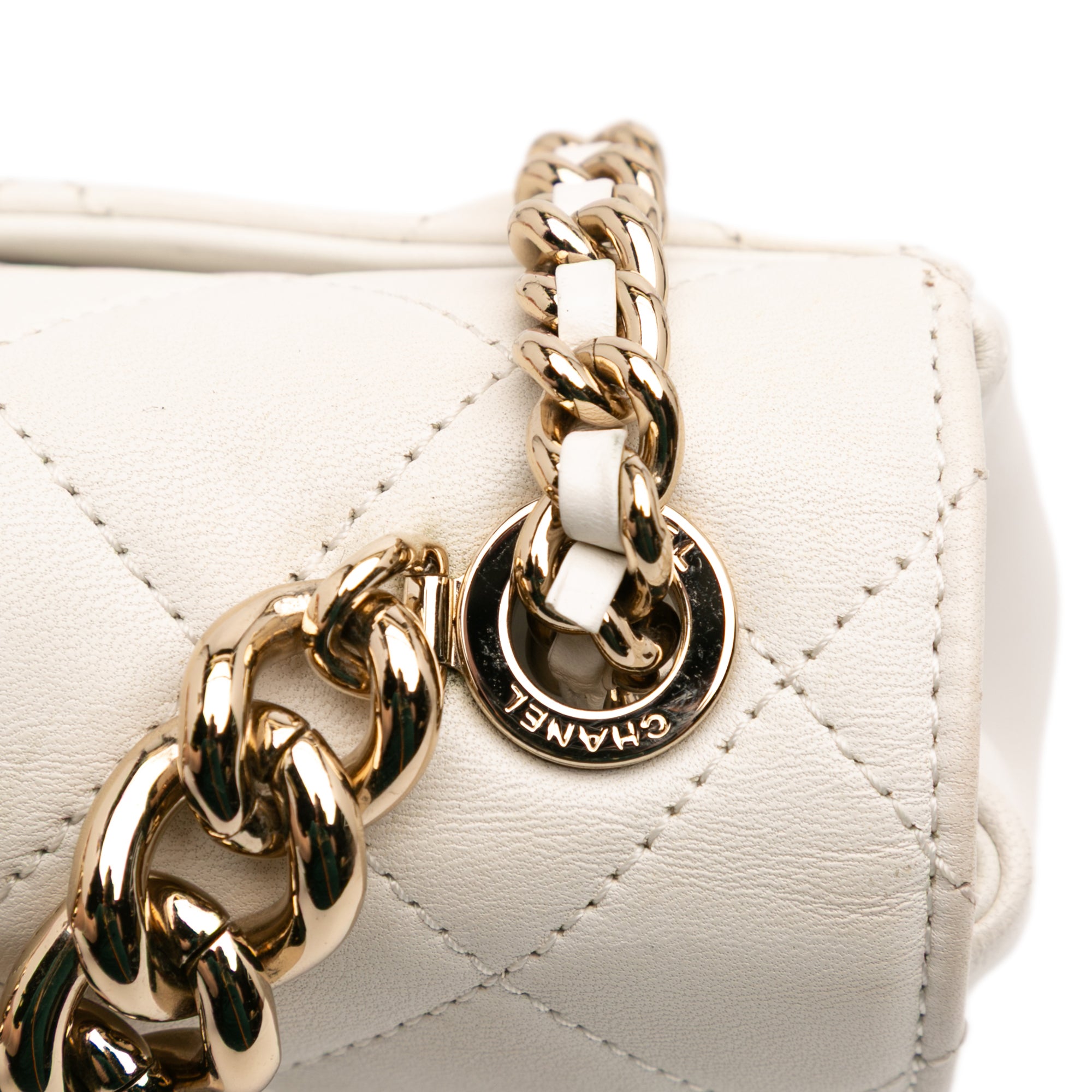 Quilted Lambskin Studded Beauty Begins Flap