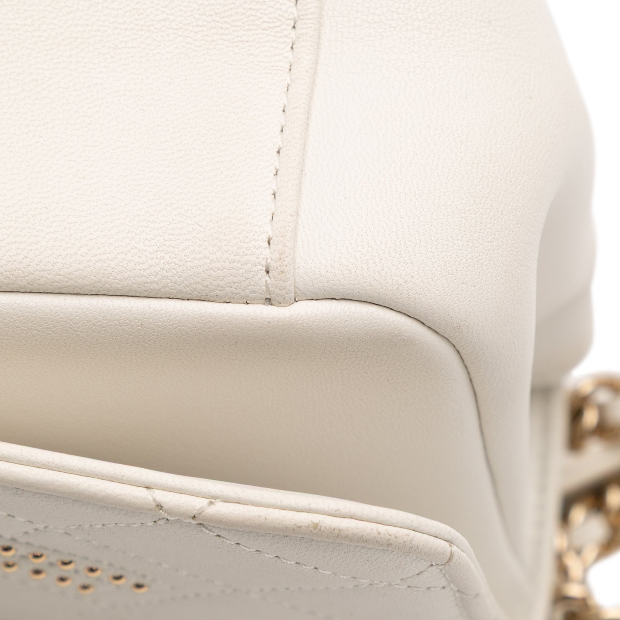 Quilted Lambskin Studded Beauty Begins Flap