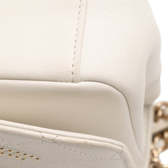 Quilted Lambskin Studded Beauty Begins Flap