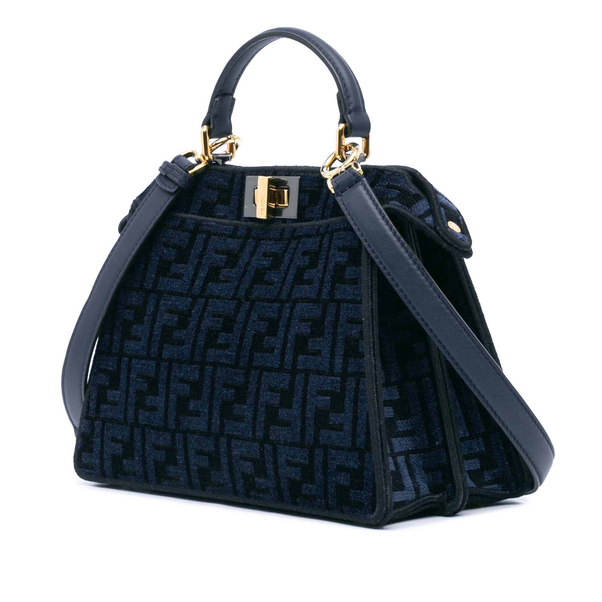 Small FF Chenille Peekaboo ISeeU Satchel