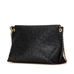 Leather Repeat Anagram Avenue Crossbody