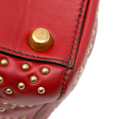 Small Lambskin Cannage Studded Supple Lady Dior
