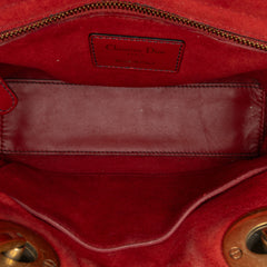 Small Lambskin Cannage Studded Supple Lady Dior
