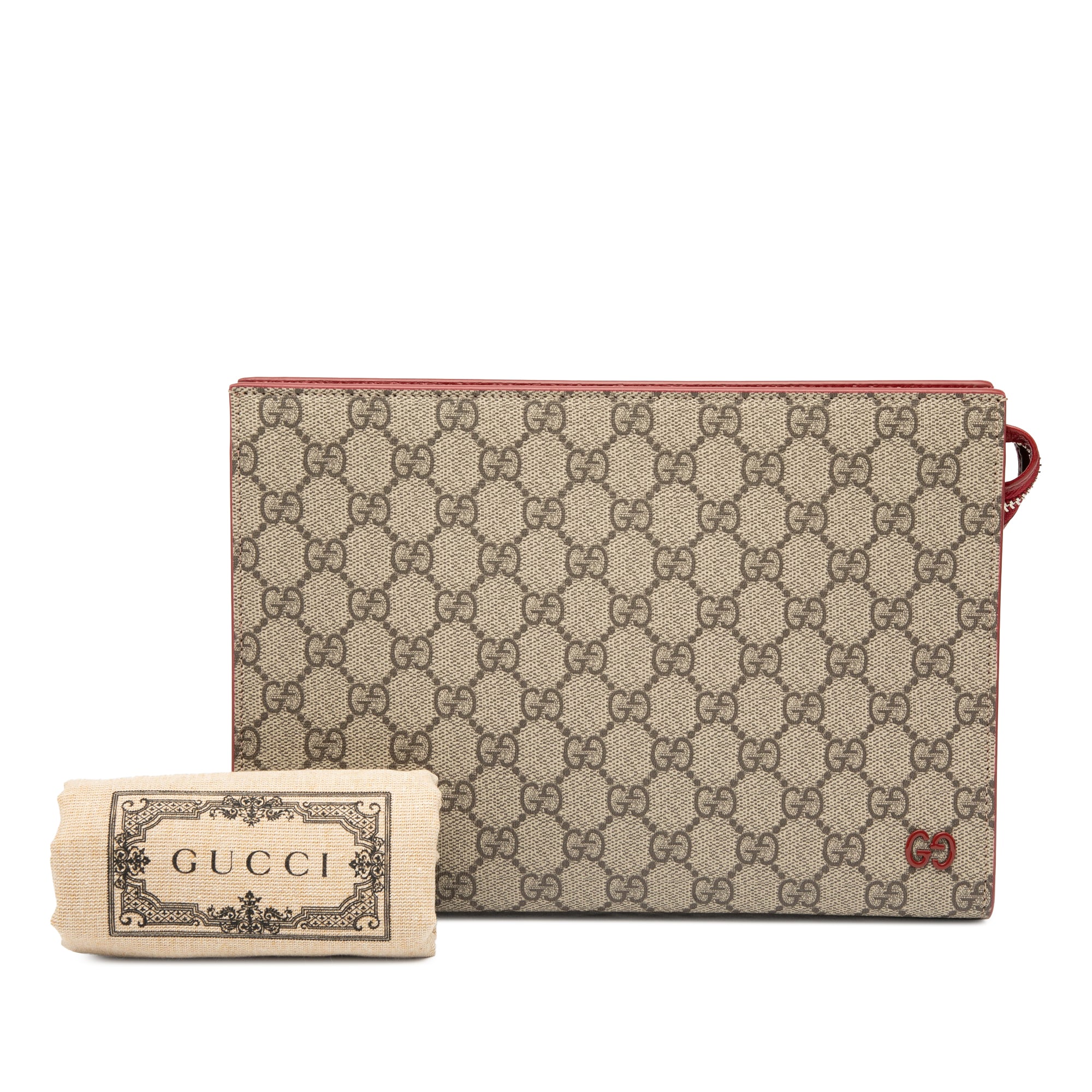 Small Bicolor GG Supreme Pouch
