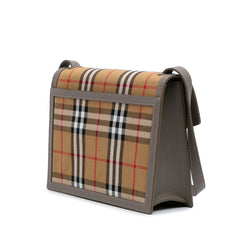 Small House Check Canvas Macken Crossbody
