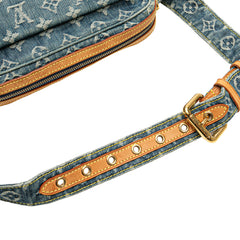 Monogram Denim Bum Bag