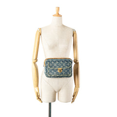 Monogram Denim Bum Bag