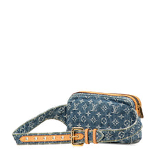 Monogram Denim Bum Bag