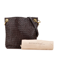 Leather Intrecciato Crossbody