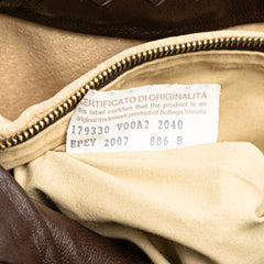Leather Intrecciato Crossbody