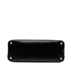 Large Saffiano Vernice Promenade Satchel