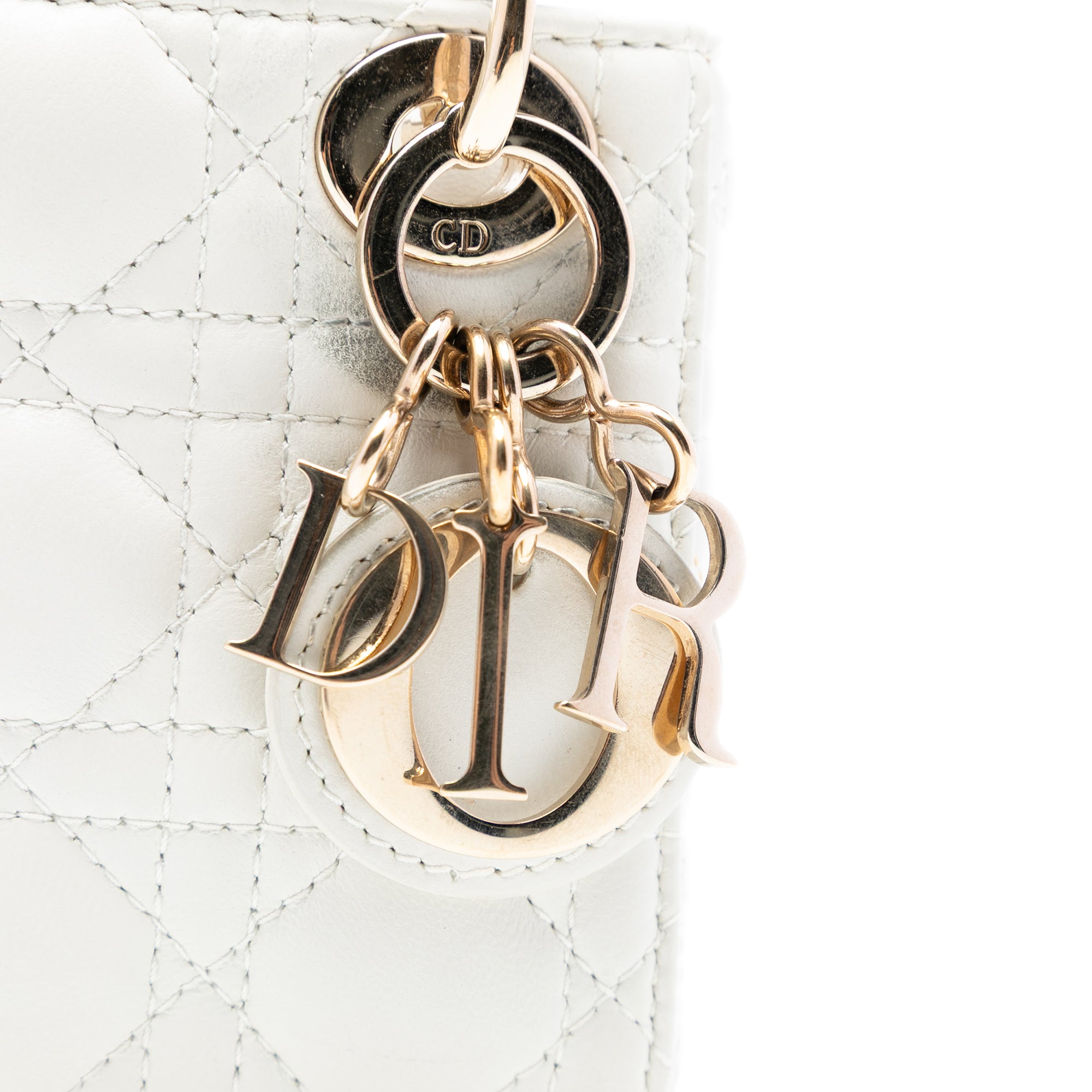 Micro Lambskin Cannage Lady Dior