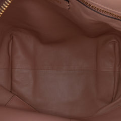 Leather Roman Stud Hobo Bag