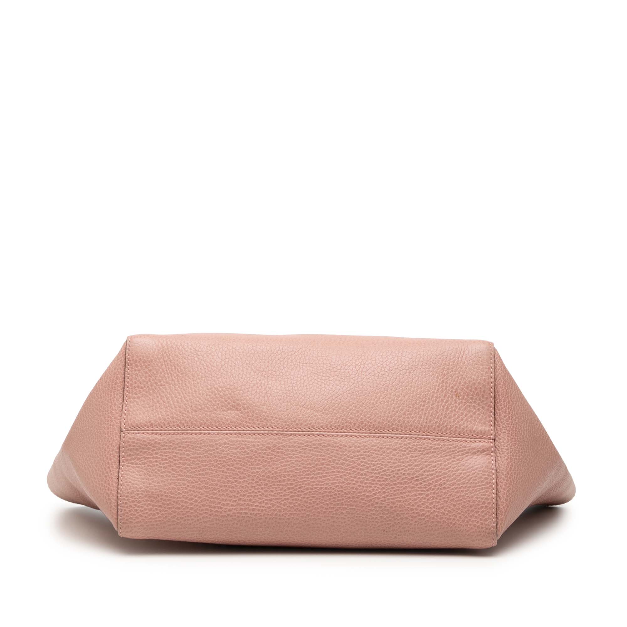 Medium Dollar Calfskin Swing Tote