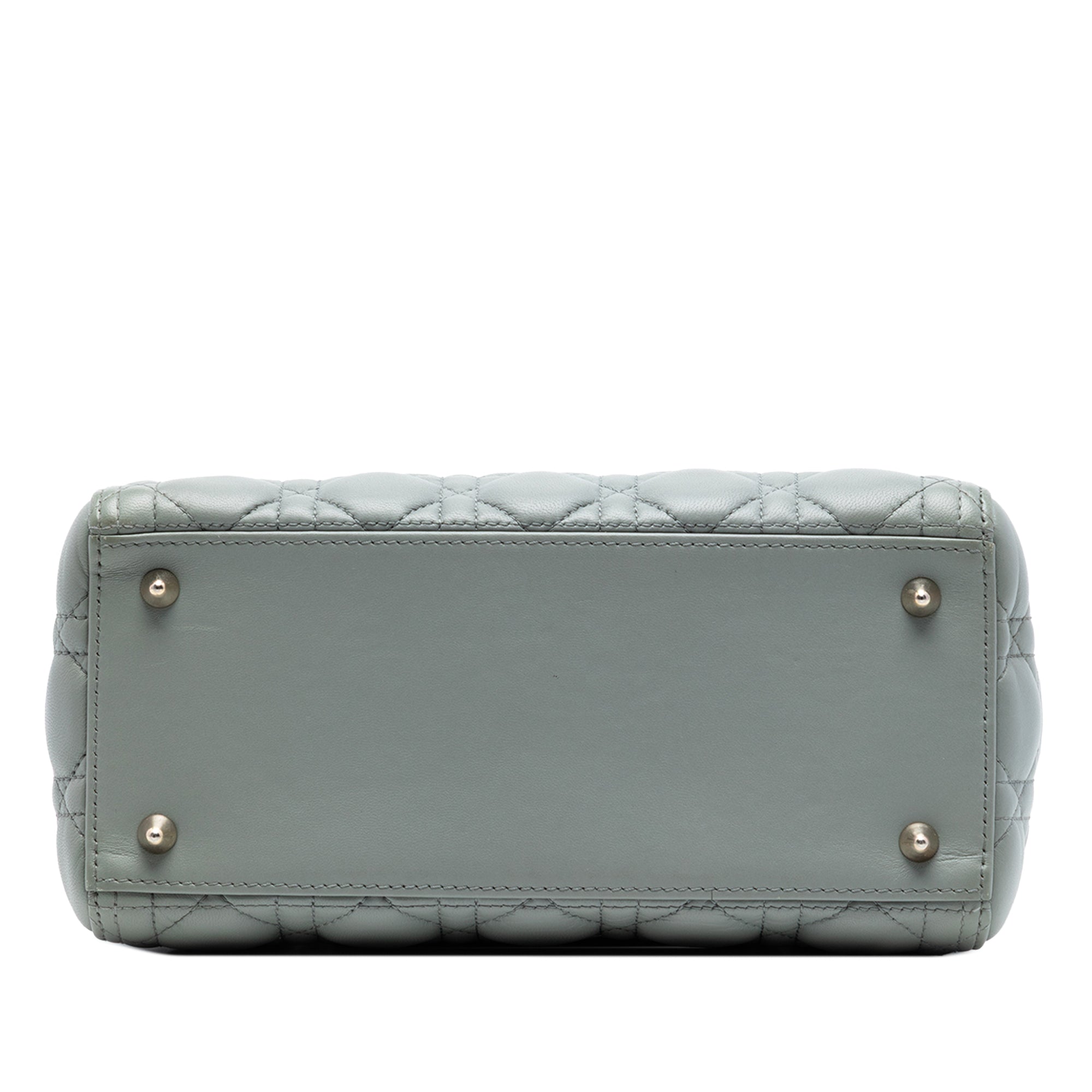 Medium Lambskin Cannage Lady Dior